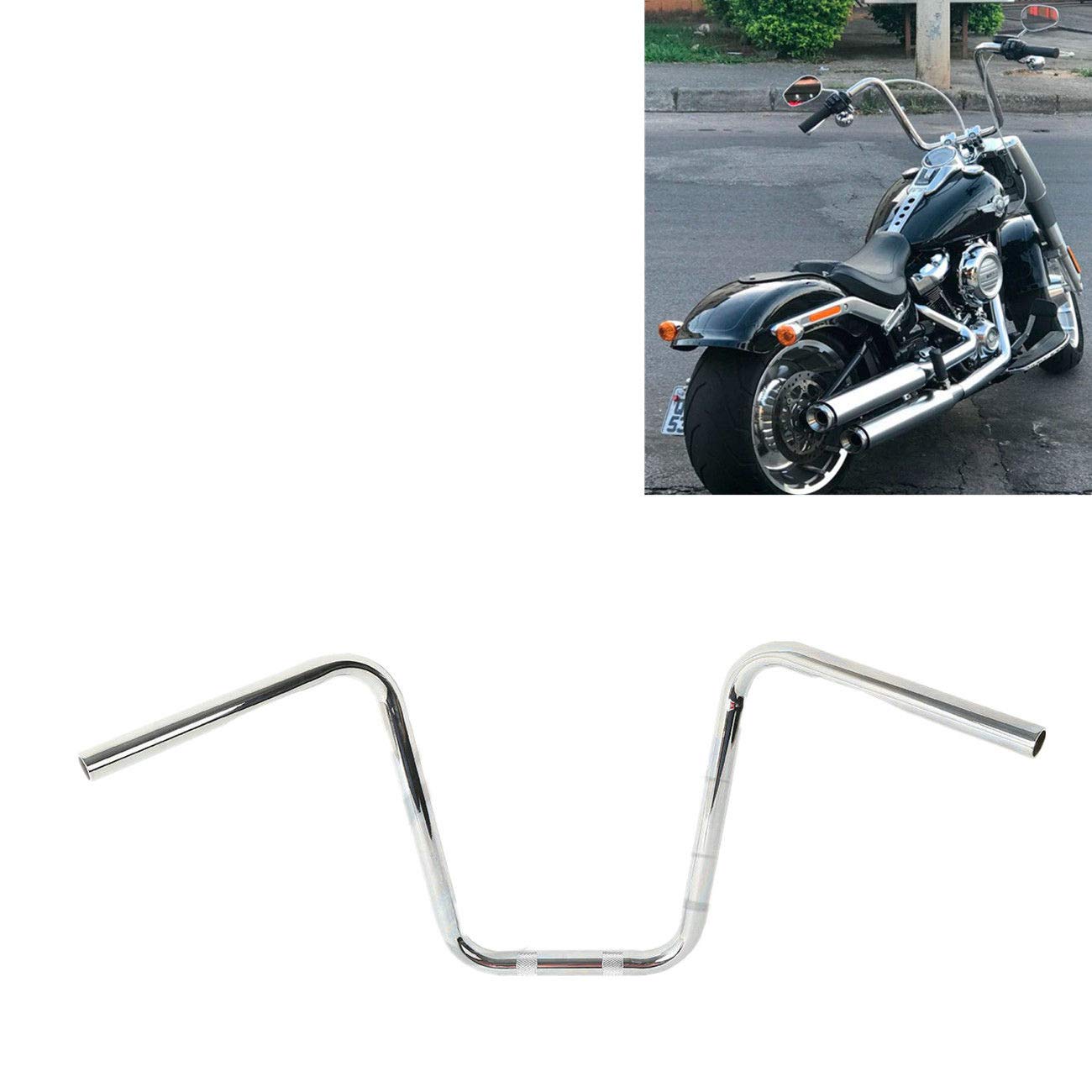 TCMT Black 14" Rise Drag Ape Hanger Bar 1" HandleBar Fits For Harley Sportster XL 883 1200