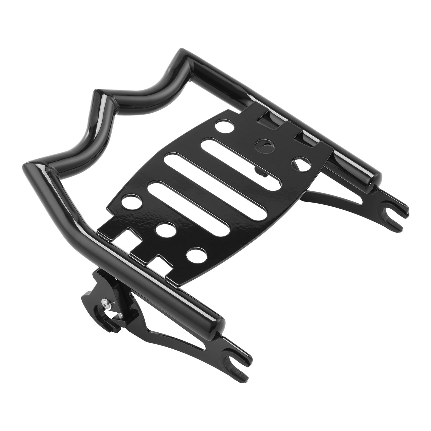 TCMT Adjustable Detachable Two-Up Luggage Rack Fit for Harley Touring Street Glide Road King Road Glide 2009-2025 Ultra Limited 2014-2018 Electra Glide 2010-2013 2020-2022