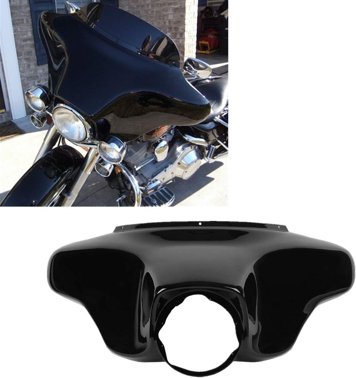 TCMT Batwing Inner & Outer Cowl Fairing & 8" Windshield Fit For Harley Touring Street Glide FLHX Electra Glide Ultra Classic FLHT FLHTC FLHTCU 1996-2013 (Inner Outer Fairing 8" Windshield)