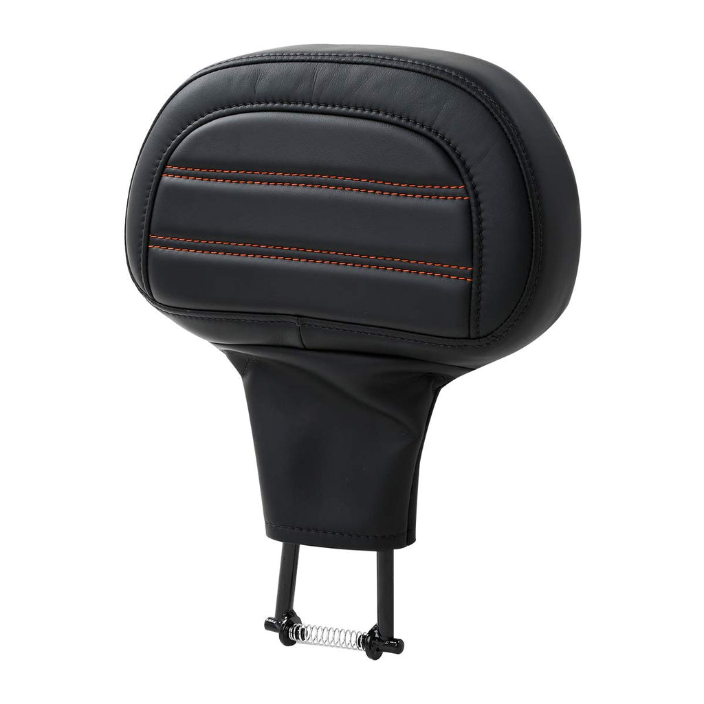 Adjustable Plug-in Driver Rider Backrest Backrest Pad Fit For Harley Touring Road King FLHR Street Glide FLHX Road Glide FLTR 2009-2025