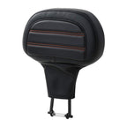 Adjustable Plug-in Driver Rider Backrest Backrest Pad Fit For Harley Touring Road King FLHR Street Glide FLHX Road Glide FLTR 2009-2025