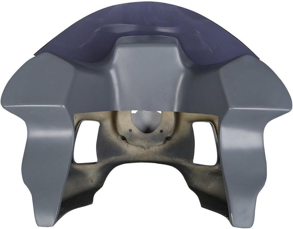 TCMT 7" Front Upper Fairing Mount Kit + Windshield Fits For Harley Dyna Low Rider 2006-2009,2016-2017 Street Bob Wide Glide 2006-2017 Super Glide Custom 2006-2014 Super Glide FXD/I 2006-2010