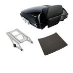 TCMT 5.5" Razor Motorcycle Trunk Box Backrest Psd Fits For Harley Touring 2014-2025 CVO Road King Road Glide Street Glide Electra Glide Ultra Limited Tri Glide Pack