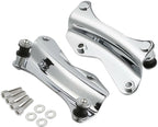 TCMT 13.7" King Motorcycle Trunk Backrest Pad Luggage Rack 2 Up Mounting Rack Base Plate Docking Fit For Harley 2014-2025 Touring CVO Road King Road Glide Street Glide Electra Glide Pack