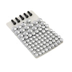 TCMT 76Pcs ABS Bolt Toppers Cap Cover Fits for Harley Davidson Dyna Cam 91-13