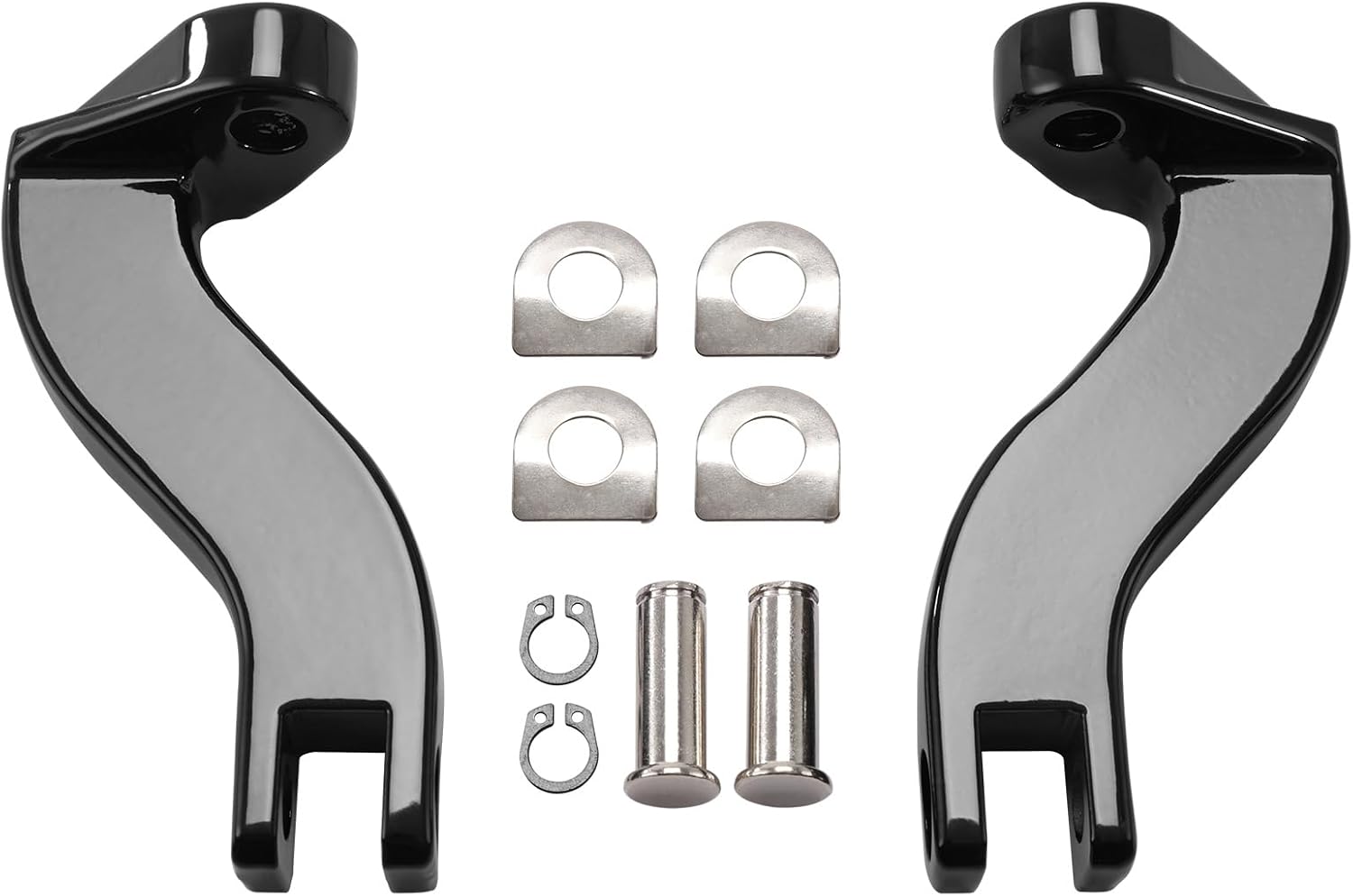 TCMT 10mm Rear Foot Peg Mount Kits Fits For Harley Electra Street Glide Road King 1993-2025