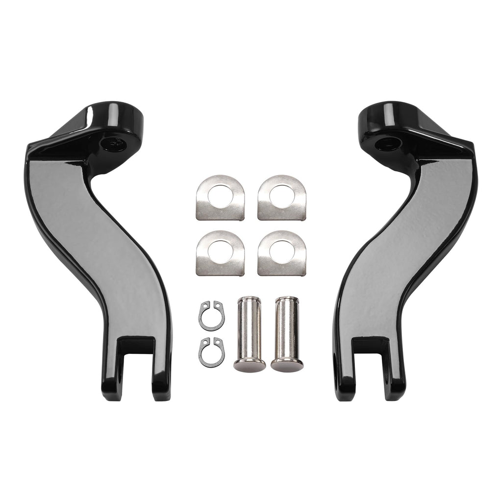 TCMT 10mm Rear Foot Peg Mount Kits Fits For Harley Electra Street Glide Road King 1993-2025
