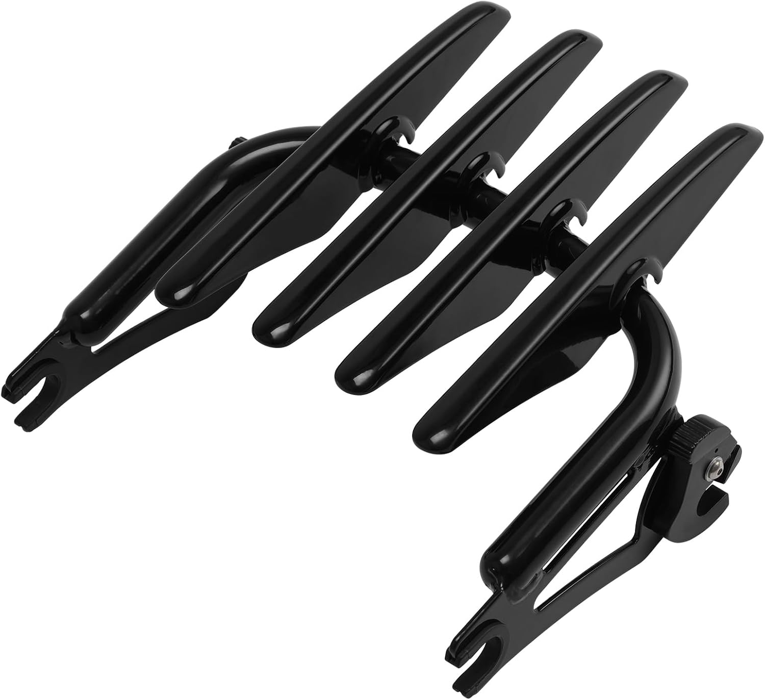 TCMT Adjustable Detachable Two-Up Luggage Rack Fit for Harley Touring Street Glide Road King Road Glide 2009-2025 Ultra Limited 2014-2018 Electra Glide 2010-2013 2020-2022