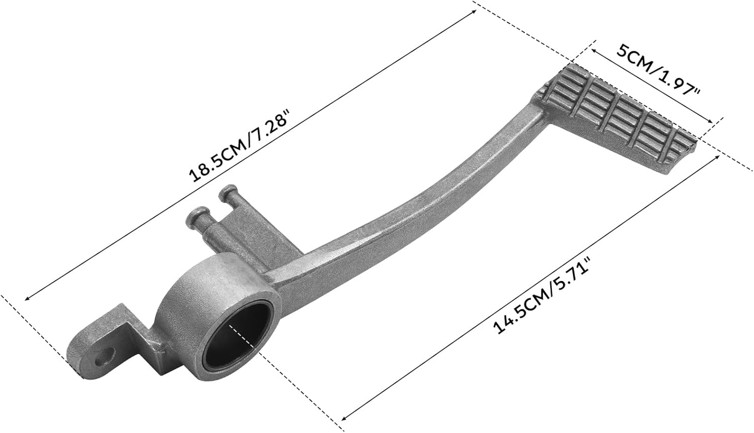 TCMT Aluminum Silver Rear Brake Foot Pedal Lever Fits For Suzuki GSXR 600/750 2006-2015 Suzuki GSXR 1000 2005-2016