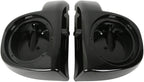 TCMT 6.5" Speaker Pods Boxes Lower Vented Fairing Fits For Harley Touring 2014-2024 CVO Street Glide Road Glide Electra Glide Road King