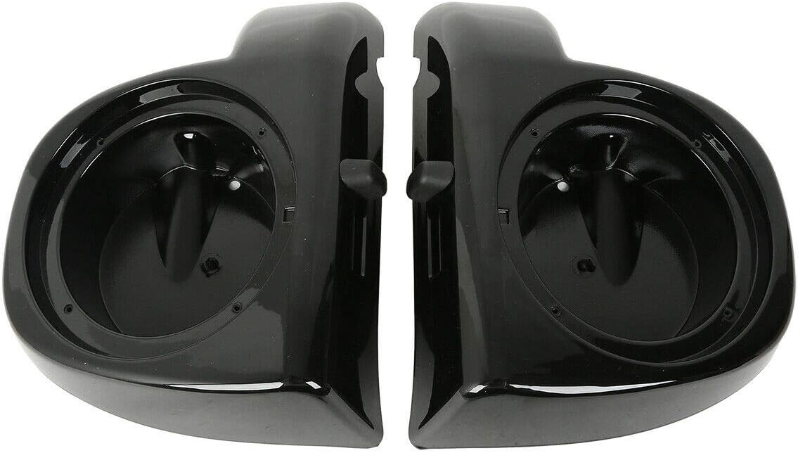TCMT 6.5" Speaker Pods Boxes Lower Vented Fairing Fits For Harley Touring 2014-2024 CVO Street Glide Road Glide Electra Glide Road King