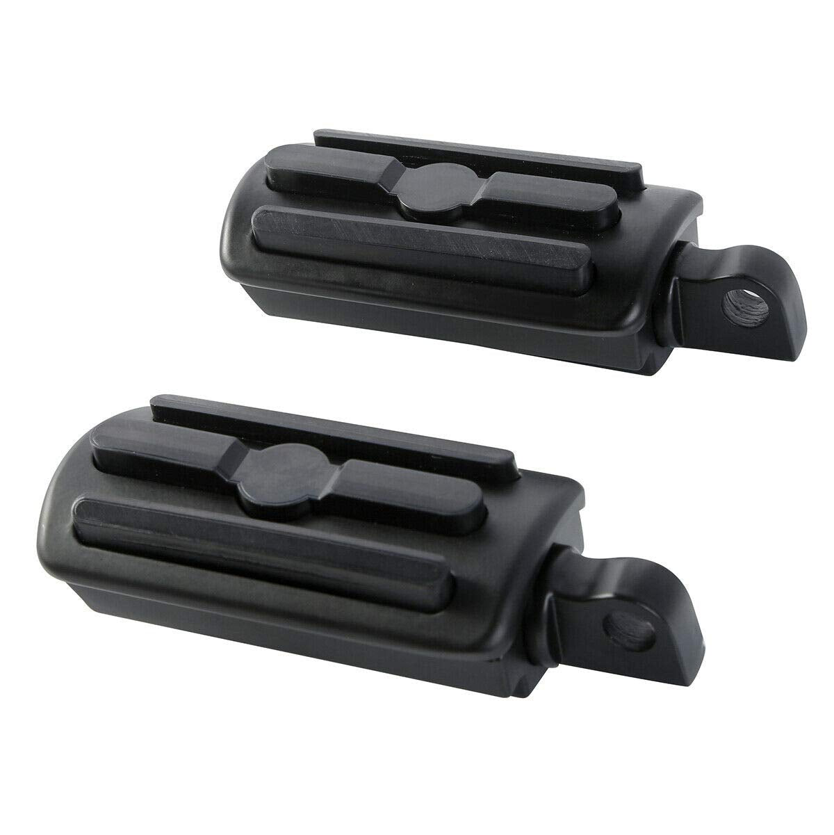 TCMT 10mm Highway Foot Pegs Footrest Chrome Fits For Harley Davidson Touring Softail Dyna