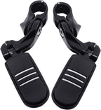 TCMT 32mm 1 1/4" Highway Engine Guard Bar Highway Footpegs Mount Kit Fits For Harley Touring Road King Street Glide Road Glide Electra Glide Softail Sportster Dyna with 1.25" Engine Guards