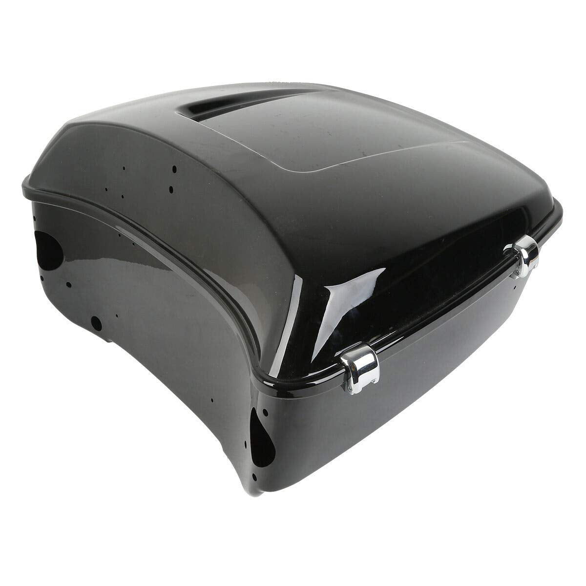 TCMT 13.7" King 2014-2025 Motorcycle Trunk Backrest Pad Luggage Rack Speakers Taillight Fit For Harley Trunk Touring CVO Road King Road Glide Street Glide Electra Glide Pack
