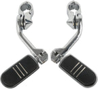 TCMT 32mm 1 1/4" Highway Engine Guard Bar Highway Footpegs Mount Kit Fits For Harley Touring Road King Street Glide Road Glide Electra Glide Softail Sportster Dyna with 1.25" Engine Guards