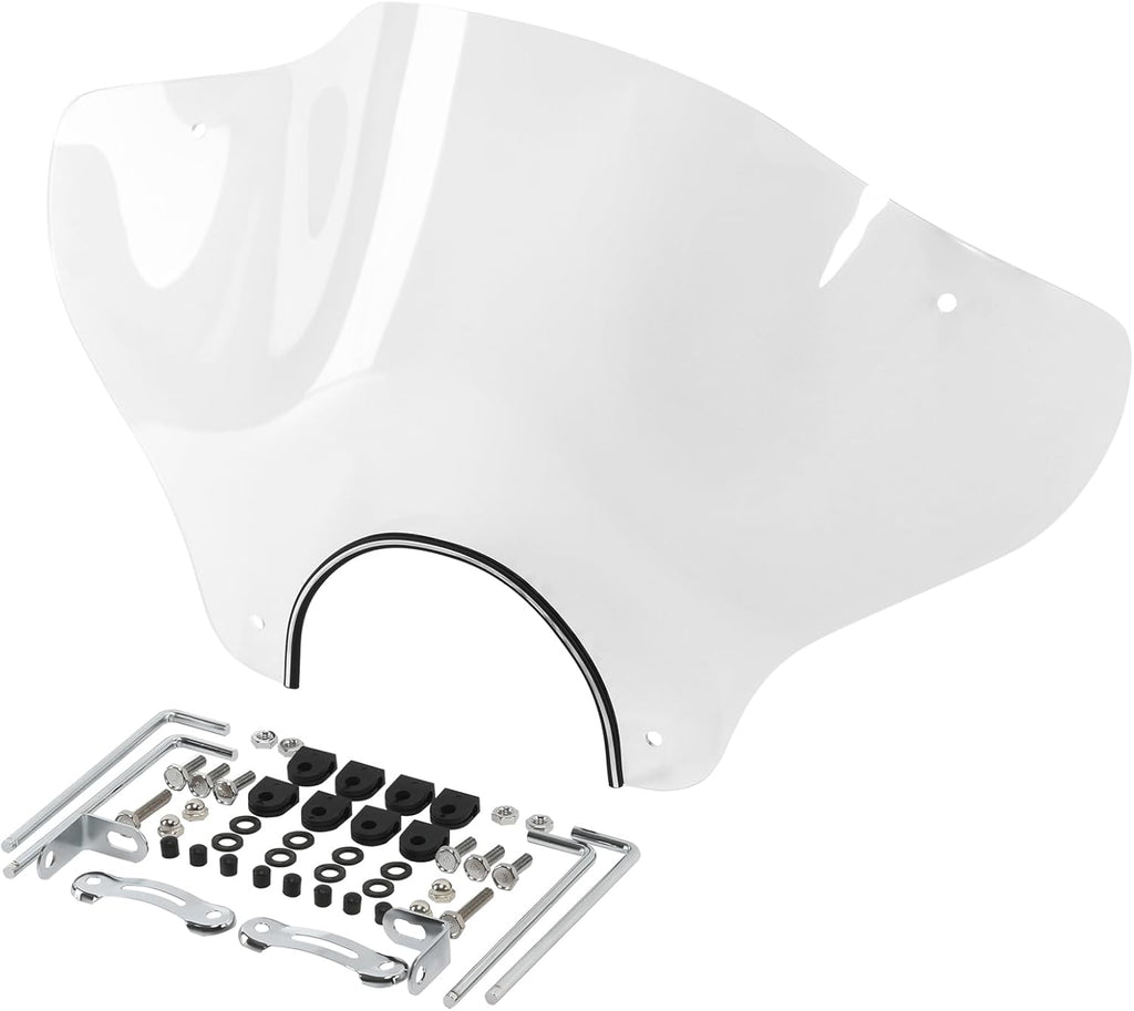 TCMT 7/8"Clear Cruiser Windscreen Windshields Fits For Honda Goldwing Shadow VTX 1800 1300