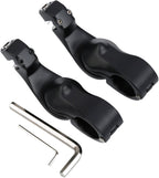 TCMT 32mm 1 1/4" Highway Engine Guard Bar & Footpegs Mount Kit - Fits Harley Touring, Road King, Street Glide, Electra Glide, Softail, Sportster, Dyna with 1-1/4" Engine Guards