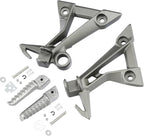 TCMT Aluminum Rear Passenger Foot Peg Bracket Fit For Kawasaki Ninja 300 2013-2017