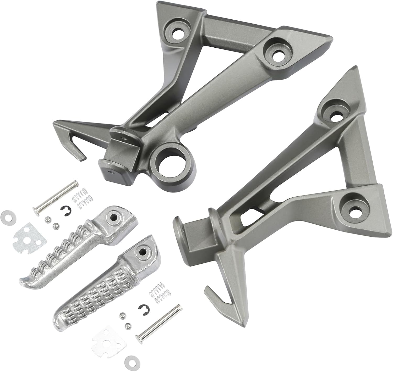 TCMT Aluminum Rear Passenger Foot Peg Bracket Fit For Kawasaki Ninja 300 2013-2017