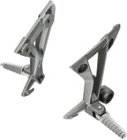 TCMT Aluminum Rear Passenger Foot Peg Bracket Fit For Kawasaki Ninja 300 2013-2017