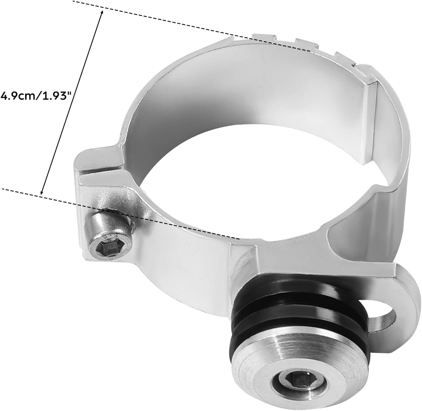 TCMT 49mm Windshield Windscreen Clamps Fit For Harley Softail Street Bob FXBB FXBBS 2018-2023 Softail Standard FXST 2022-2023 Low Rider FXDL 2014-2017 FXLR 2018-2020