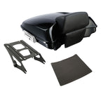TCMT 5.5" Razor Motorcycle Trunk Box Backrest Psd Fits For Harley Touring 2014-2025 CVO Road King Road Glide Street Glide Electra Glide Ultra Limited Tri Glide Pack