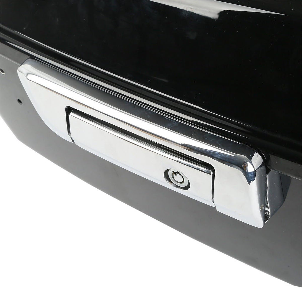 TCMT ABS King Motorcycle Trunk Box + Latch Key Fits For Harley 2014-2025 Touring CVO Road King Road Glide Street Glide Electra Glide Ultra Limited Pack Trunk