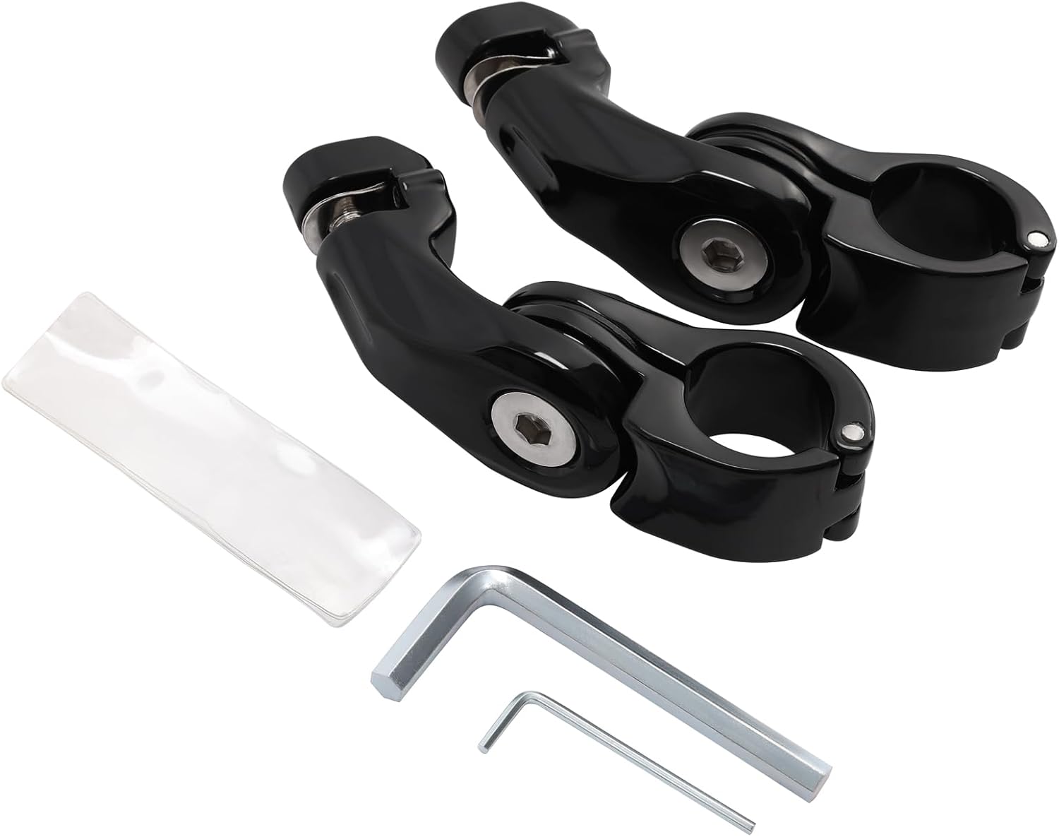 TCMT 32mm 1 1/4" Highway Engine Guard Bar Highway Footpegs Mount Kit Fits For Harley Touring Road King Street Glide Road Glide Electra Glide Softail Sportster Dyna with 1-1/4" Engine Guards