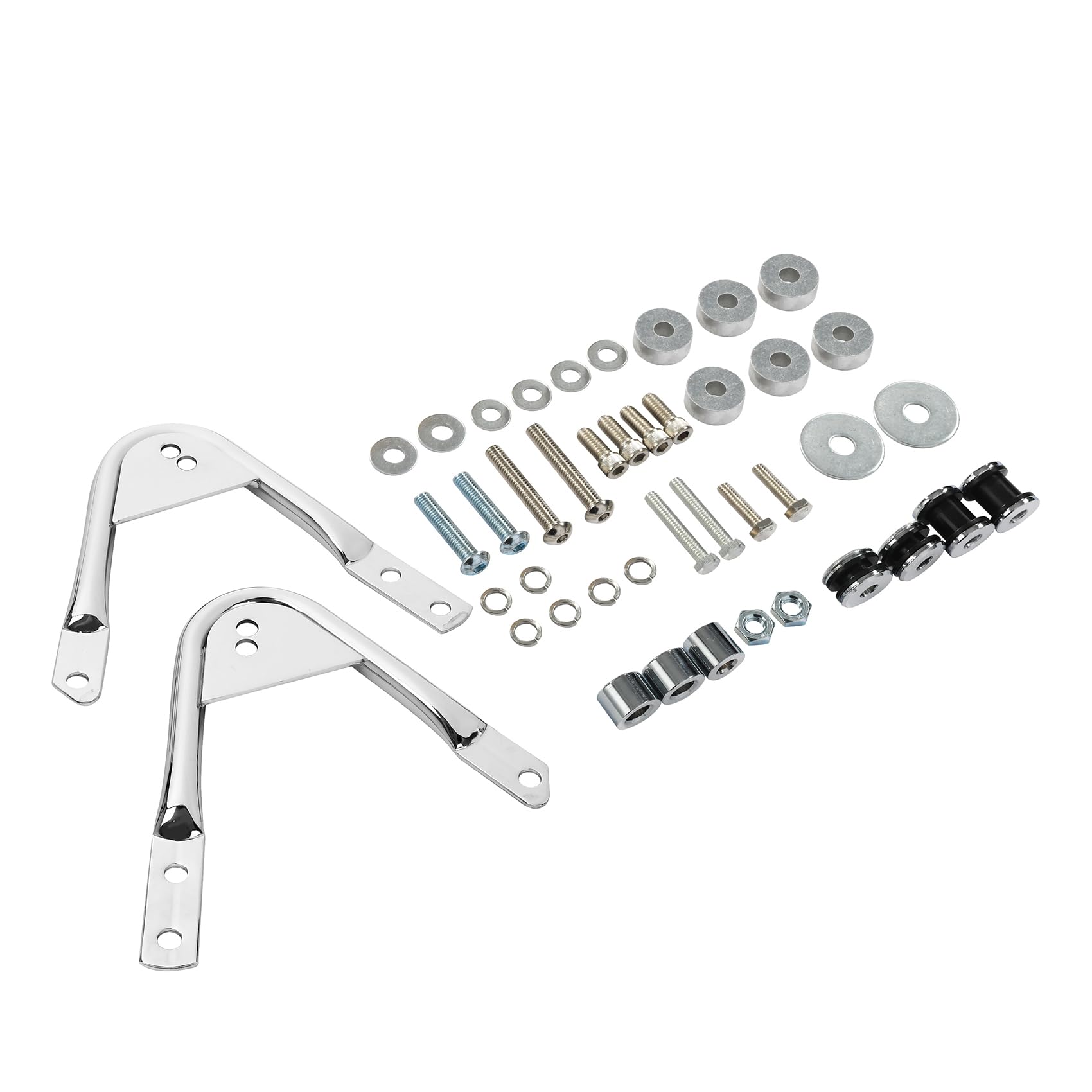 TCMT 2-up Trunk Docking Hardware Kit Fit For Harley Davidson Touring 97-08 Road King Road Glide Street Glide Electra Glide Pack