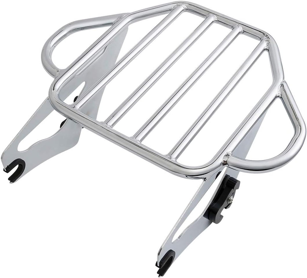 TCMT Adjustable Detachable Two Up Mounting Luggage Rack Fit for Harley Touring CVO Street Glide Road King Road Glide 2009-2025 Ultra Limited 2014-2018 Electra Glide 2010-2013 2019-2022
