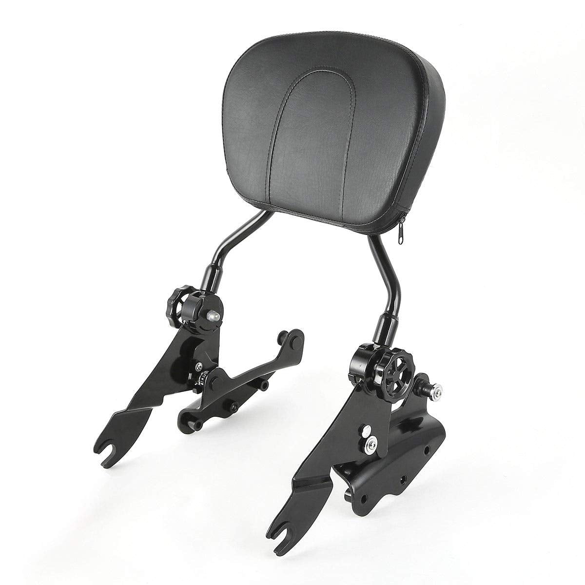 TCMT Backrest Sissy bar+Docking Hardware Kit Fits For Harley Touring Road King Road Glide Street Glide Electra Glide 2009-2013