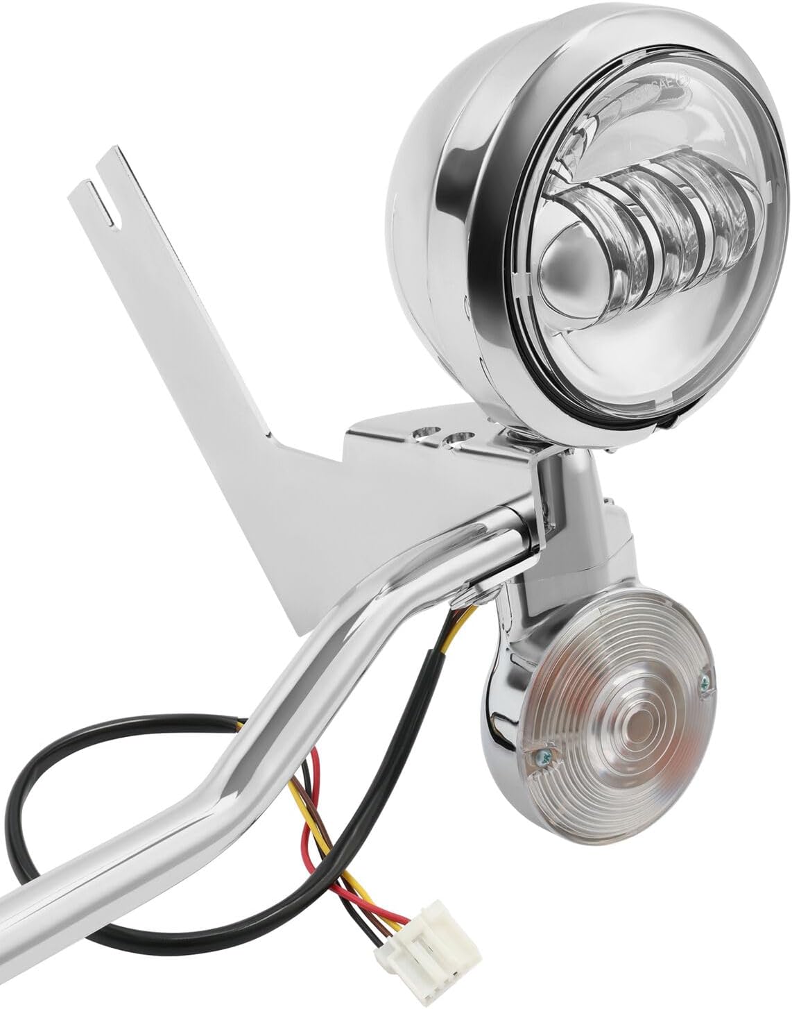 TCMT 4.5" LED Spot Passing Lights Turn Signals Lamp Driving Fog Spot Light Bar Fit For Harley Fit For Harley Touring Road Glide Street Glide Road King Electra Glide Ultra Classic 1994-2024