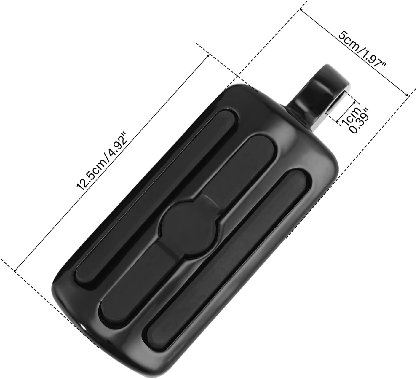 TCMT 10mm High Way Foot Pegs Rests Mount Fits For Harley Davidson Touring Sportster Dyna