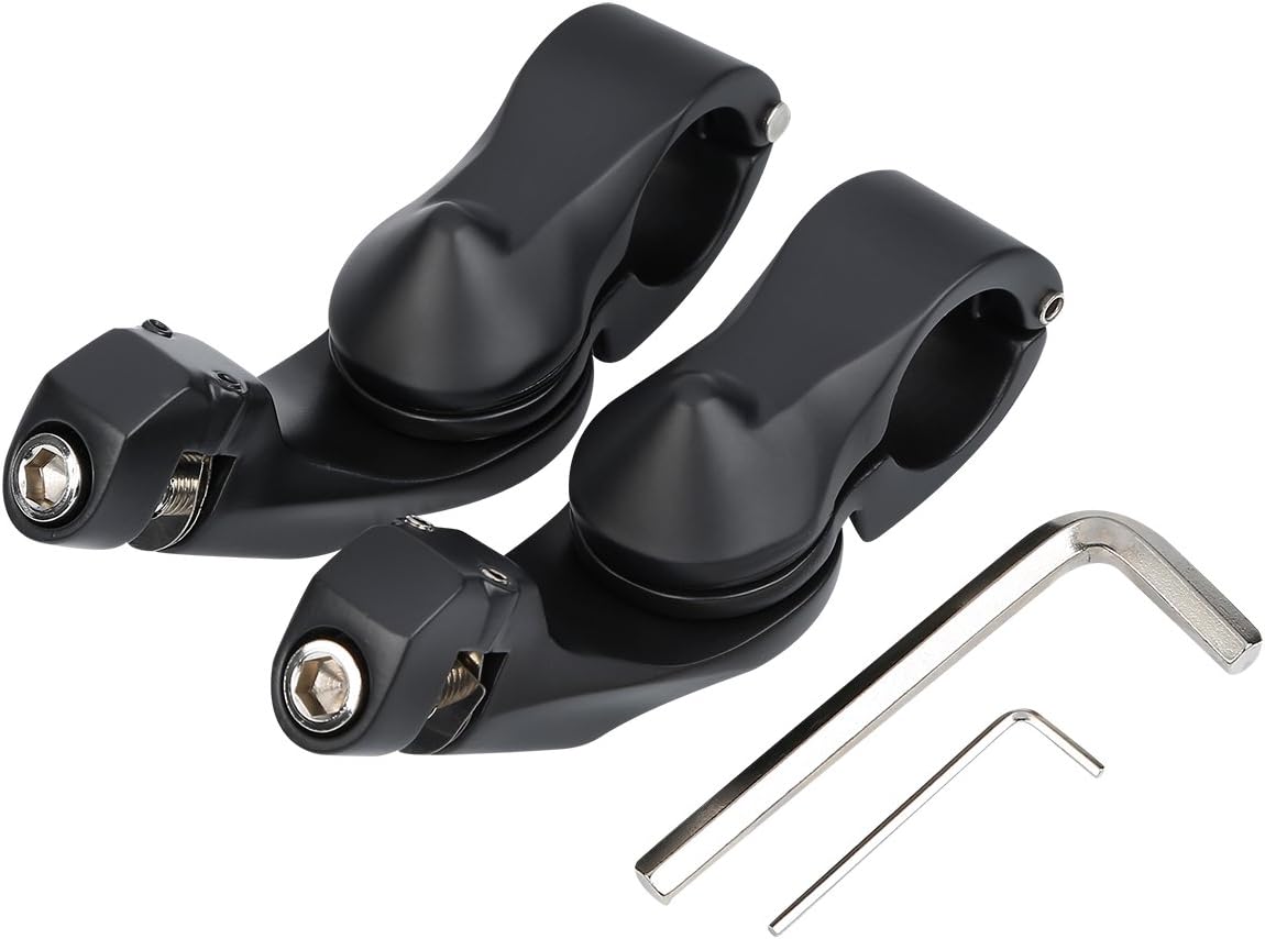 TCMT 32mm 1 1/4" Highway Engine Guard Bar & Footpegs Mount Kit - Fits Harley Touring, Road King, Street Glide, Electra Glide, Softail, Sportster, Dyna with 1-1/4" Engine Guards