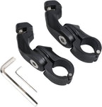 TCMT 32mm 1 1/4" Highway Engine Guard Bar & Footpegs Mount Kit - Fits Harley Touring, Road King, Street Glide, Electra Glide, Softail, Sportster, Dyna with 1-1/4" Engine Guards