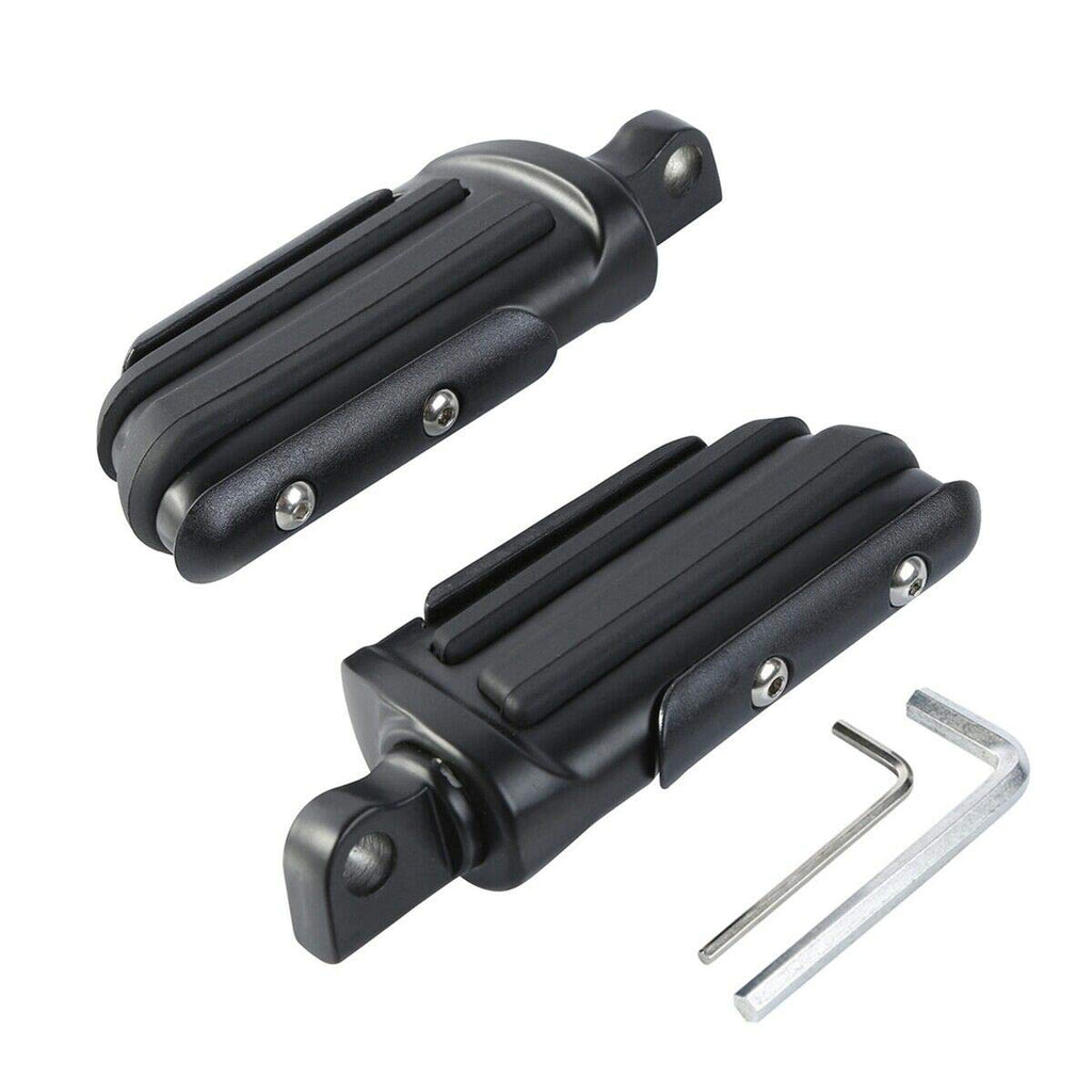 TCMT 10mm High Way Foot Pegs Rests Mount Fits For Harley Davidson Touring Sportster Dyna
