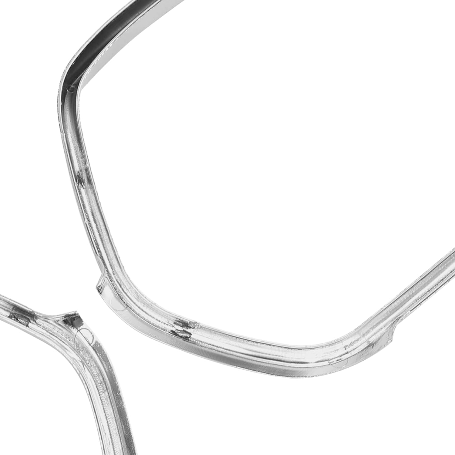 TCMT ABS Chrome Rear View Mirrors Trim Decoration Fit For Honda Goldwing GL1800 2001-2017