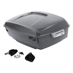TCMT 13.7" King Motorcycle Trunk Box Fits For Harley Davidson 2014-2025 Touring CVO Road King Road Glide Street Glide Electra Glide Ultra Limited Pack Trunk