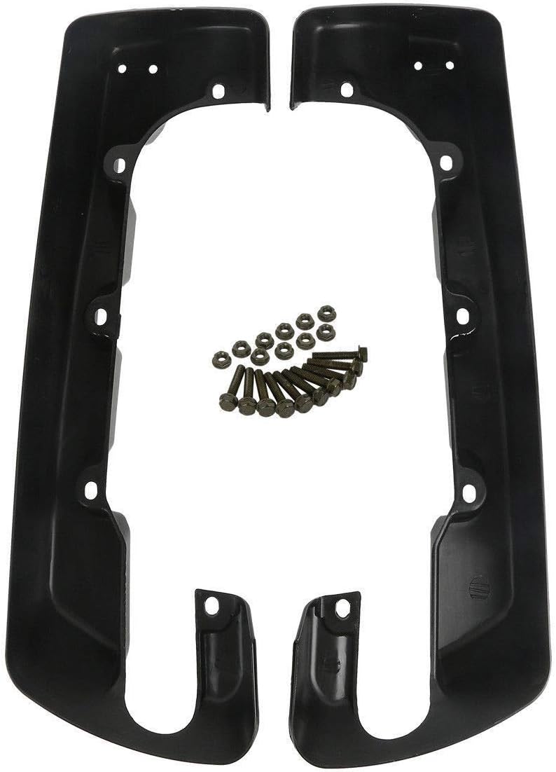 TCMT 4" Hard Stretched SaddleBag Extension Fits For Harley 2014-2024 Street Road Electra Glide Road King Ultra Limited