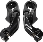 TCMT 32mm 1 1/4" Highway Engine Guard Bar Highway Footpegs Mount Kit Fits For Harley Touring Road King Street Glide Road Glide Electra Glide Softail Sportster Dyna with 1-1/4" Engine Guards
