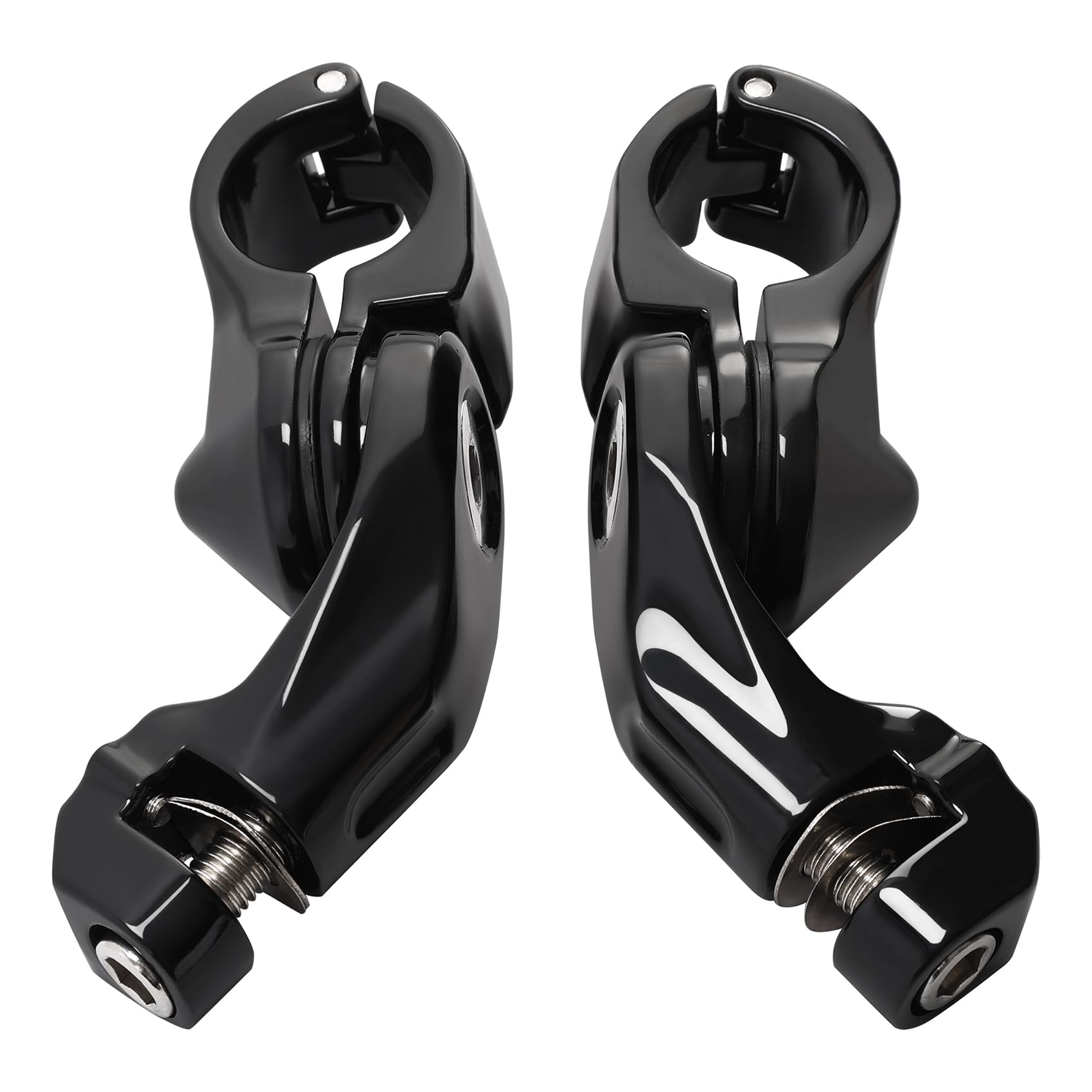 TCMT 32mm 1 1/4" Highway Engine Guard Bar Highway Footpegs Mount Kit Fits For Harley Touring Road Electra Street Glide Road King Dyna Sportster