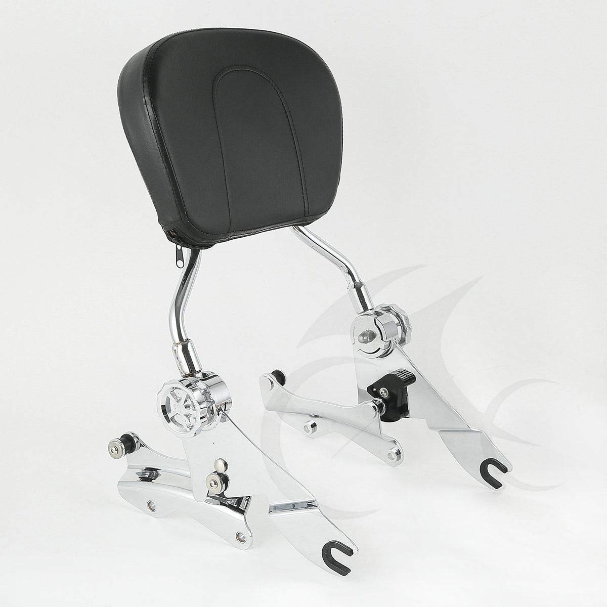 TCMT Backrest Sissy bar+Docking Hardware Kit Fits For Harley Touring Road King Road Glide Street Glide Electra Glide 2009-2013