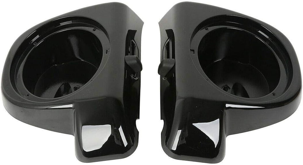 TCMT 6.5" Speaker Pods Boxes Lower Vented Fairing Fits For Harley Touring 2014-2024 CVO Street Glide Road Glide Electra Glide Road King