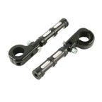 TCMT 1.25" 32mm Streamliner Highway Engine Guard Foot Pegs Mount Fit For Harley Touring Road King Street Glide Road Glide Electra Glide Softail Sportster Dyna with 1.25" Engine Guards