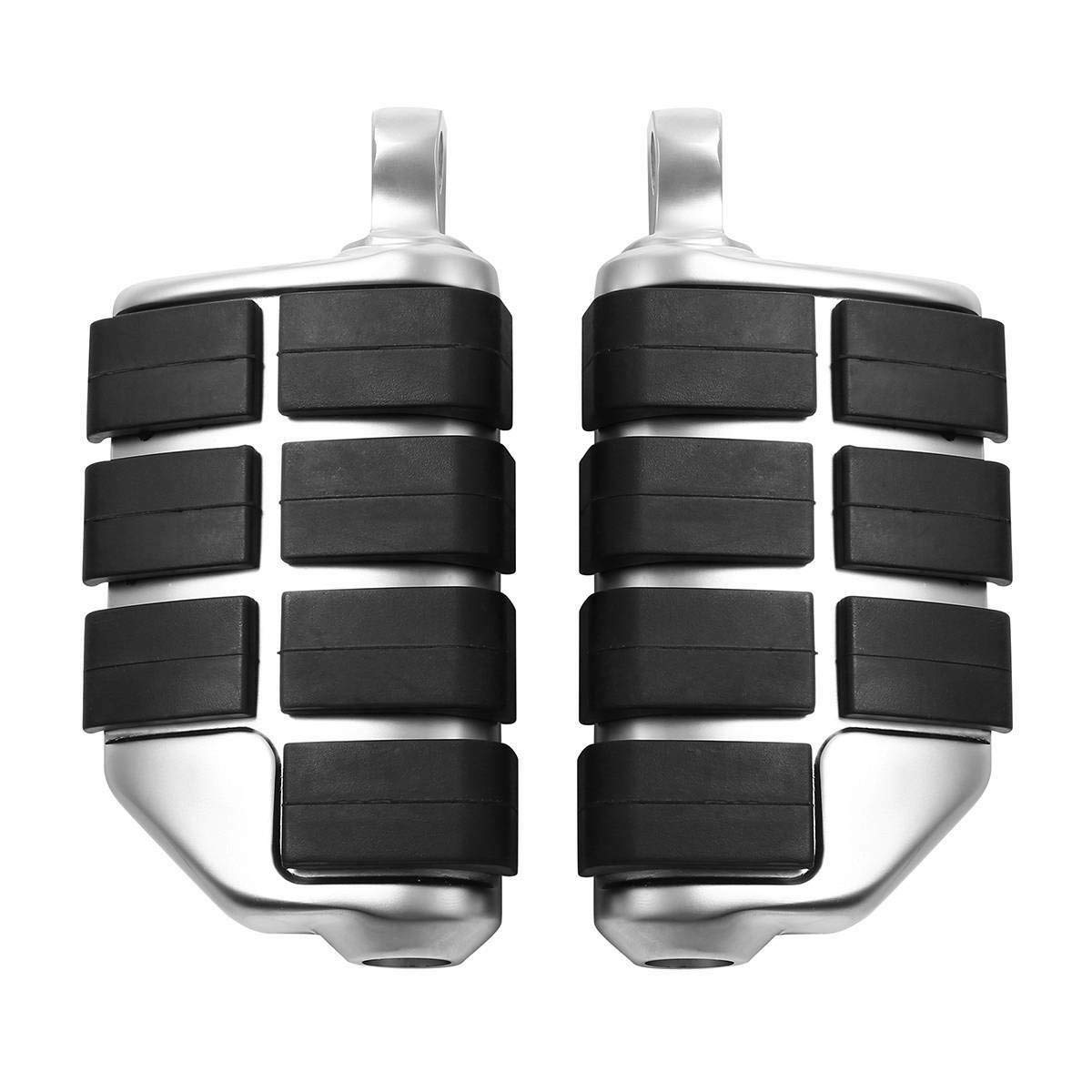 TCMT 10mm High Way Foot Pegs Rests Mount Fits For Harley Davidson Touring Sportster Dyna
