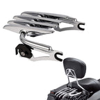 TCMT Adjustable Detachable Two-Up Luggage Rack Fit for Harley Touring Street Glide Road King Road Glide 2009-2025 Ultra Limited 2014-2018 Electra Glide 2010-2013 2020-2022