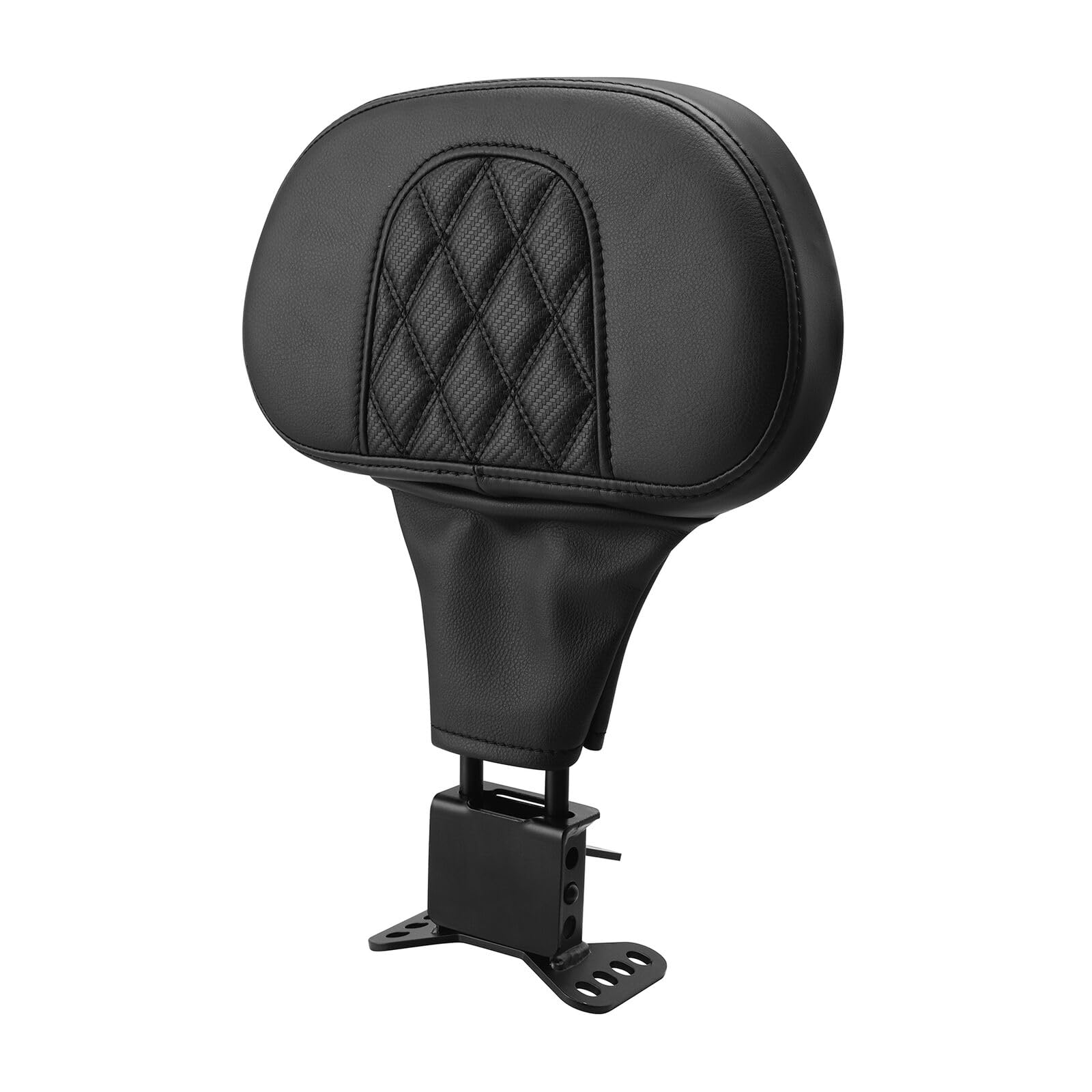 Adjustable Plug-in Driver Rider Backrest Backrest Pad Fit For Harley Touring Road King FLHR Street Glide FLHX Road Glide FLTR 2009-2025