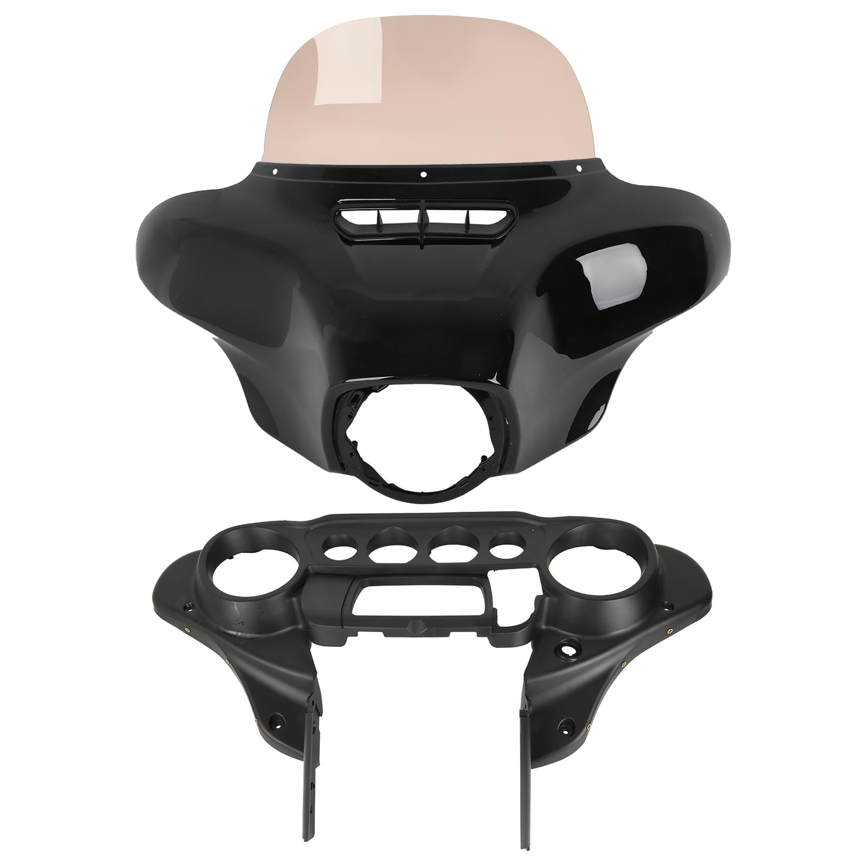 TCMT ABS Batwing Inner Outer Fairing Speakers Cover Fit For Harley Touring 2014-2025 Electra Glide Street Glide Special Ultra Limited Tri Glide