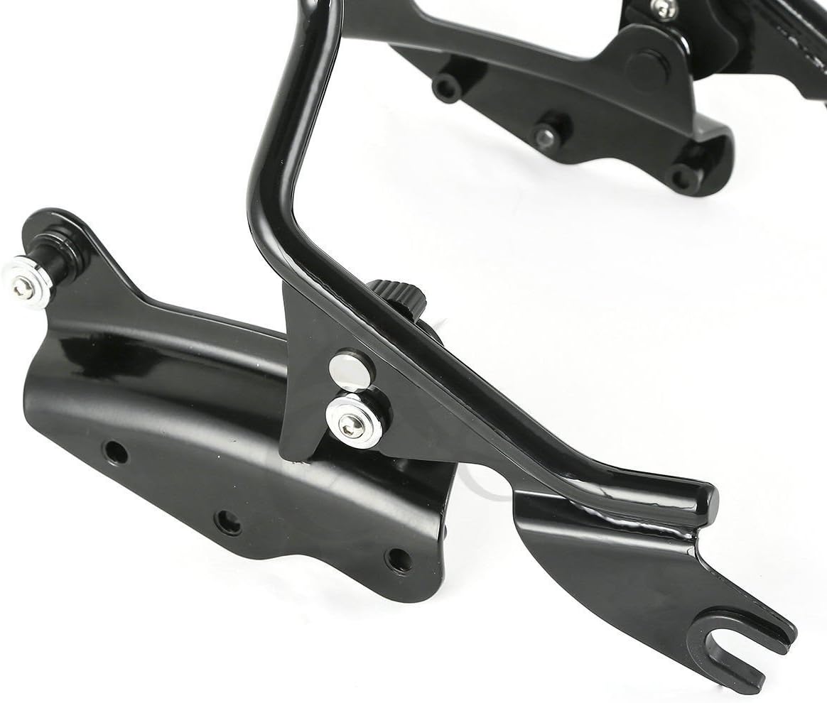 TCMT 4 Point Docking Hardware Backrest Sissy Bar Fits For Harley Touring Road King Electra Street Road Glide 2009-2013