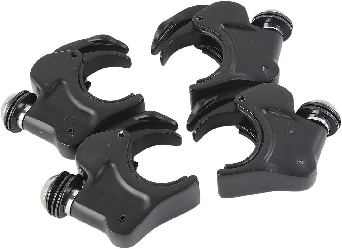 TCMT 2 Pairs 39mm Detachable Windshield Clamps Fits For Harley Sportster XL 1200 883 1988-2022 Seventy-Two Forty-Eight Iron 883 XL883N 2009-2022 Dyna Super Glide Low Rider 1995-2005